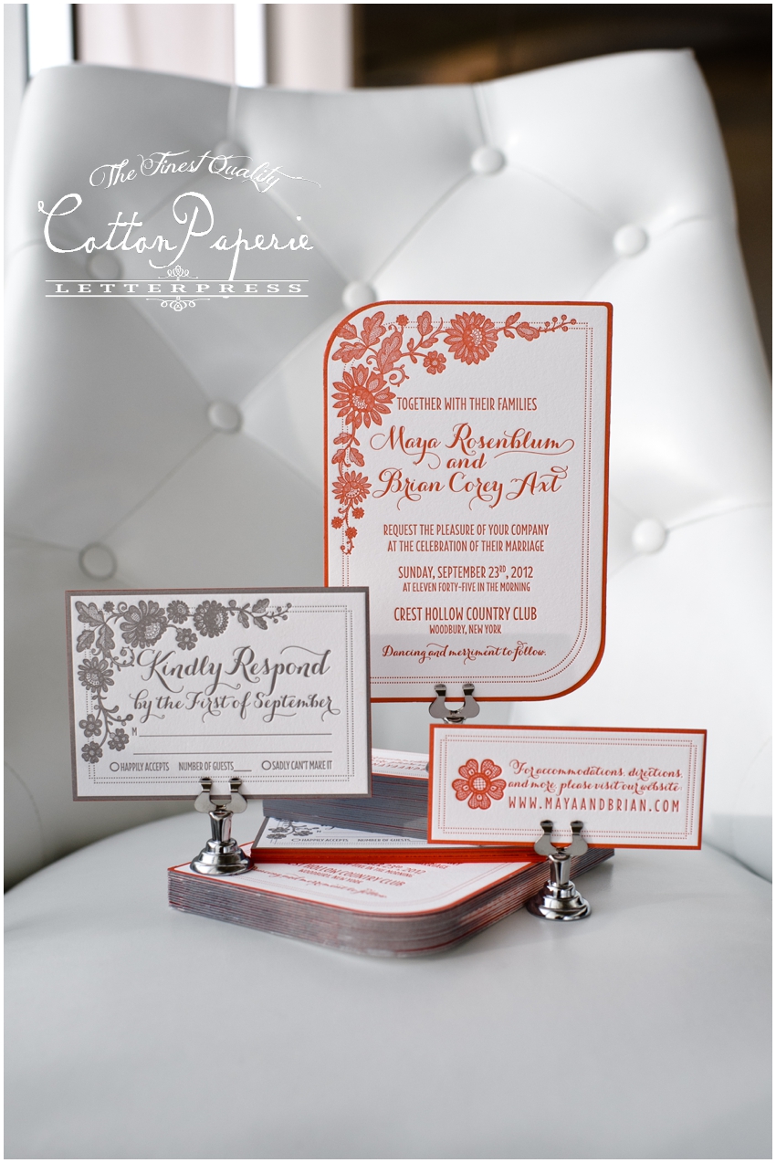 letterpress wedding invitations by CottonPaperie letterpress wedding invitations by CottonPaperie