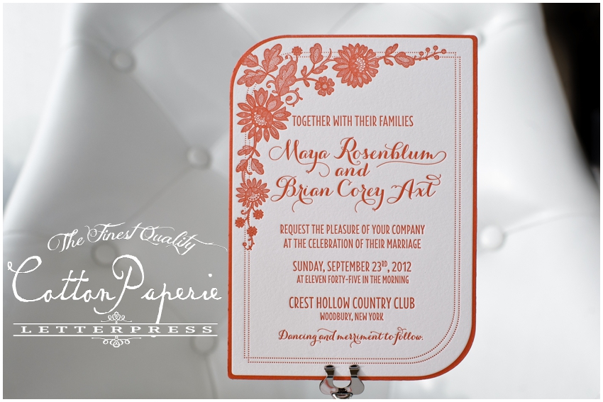 letterpress wedding invitations by CottonPaperie letterpress wedding invitations by CottonPaperie