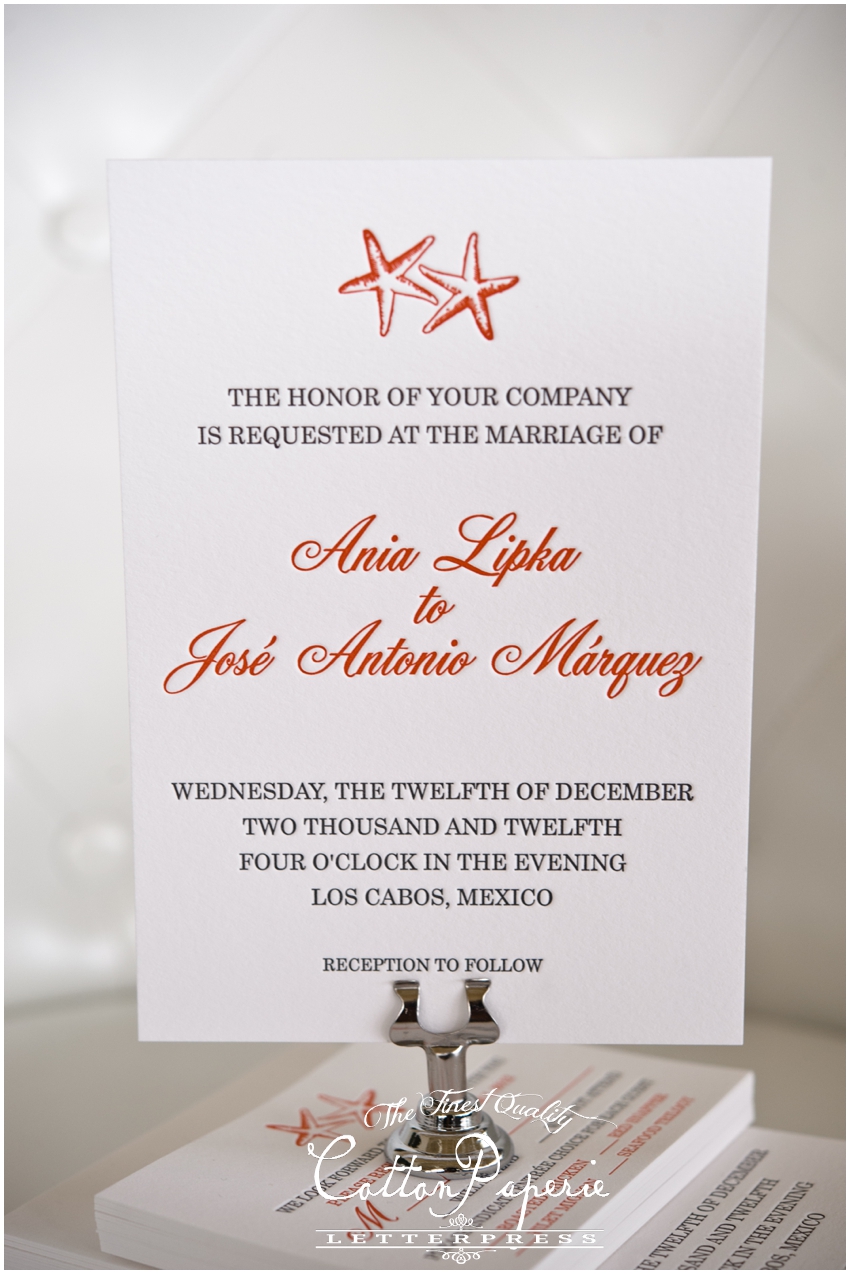 letterpress wedding invitations by CottonPaperie letterpress wedding invitations by CottonPaperie