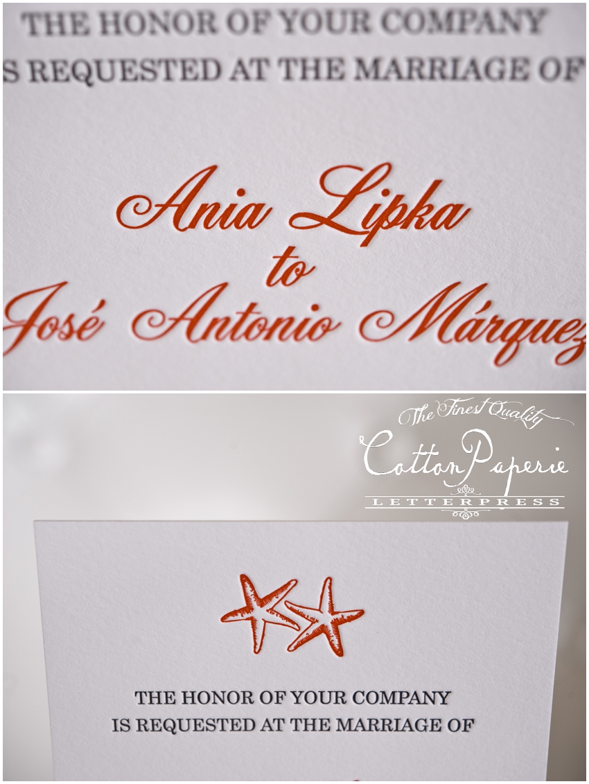 letterpress wedding invitations by CottonPaperie letterpress wedding invitations by CottonPaperie